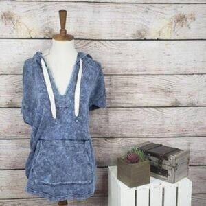 Splendid Cap Sleeve Washed Pullover NWT‎ Medium